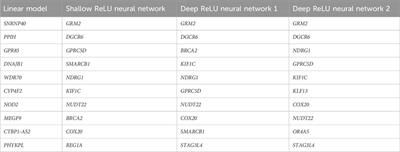 An exploration of testing genetic associations using goodness-of-fit statistics based on deep ReLU neural networks